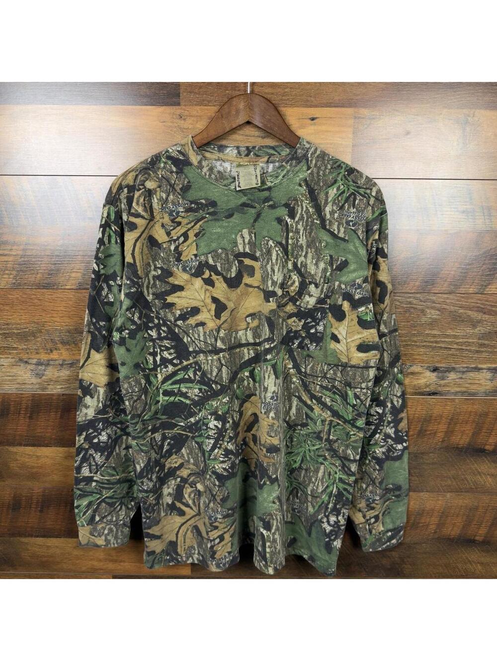Vintage Fieldstar Realtree Camo Long Sleeve Pocket T-Shirt Large
